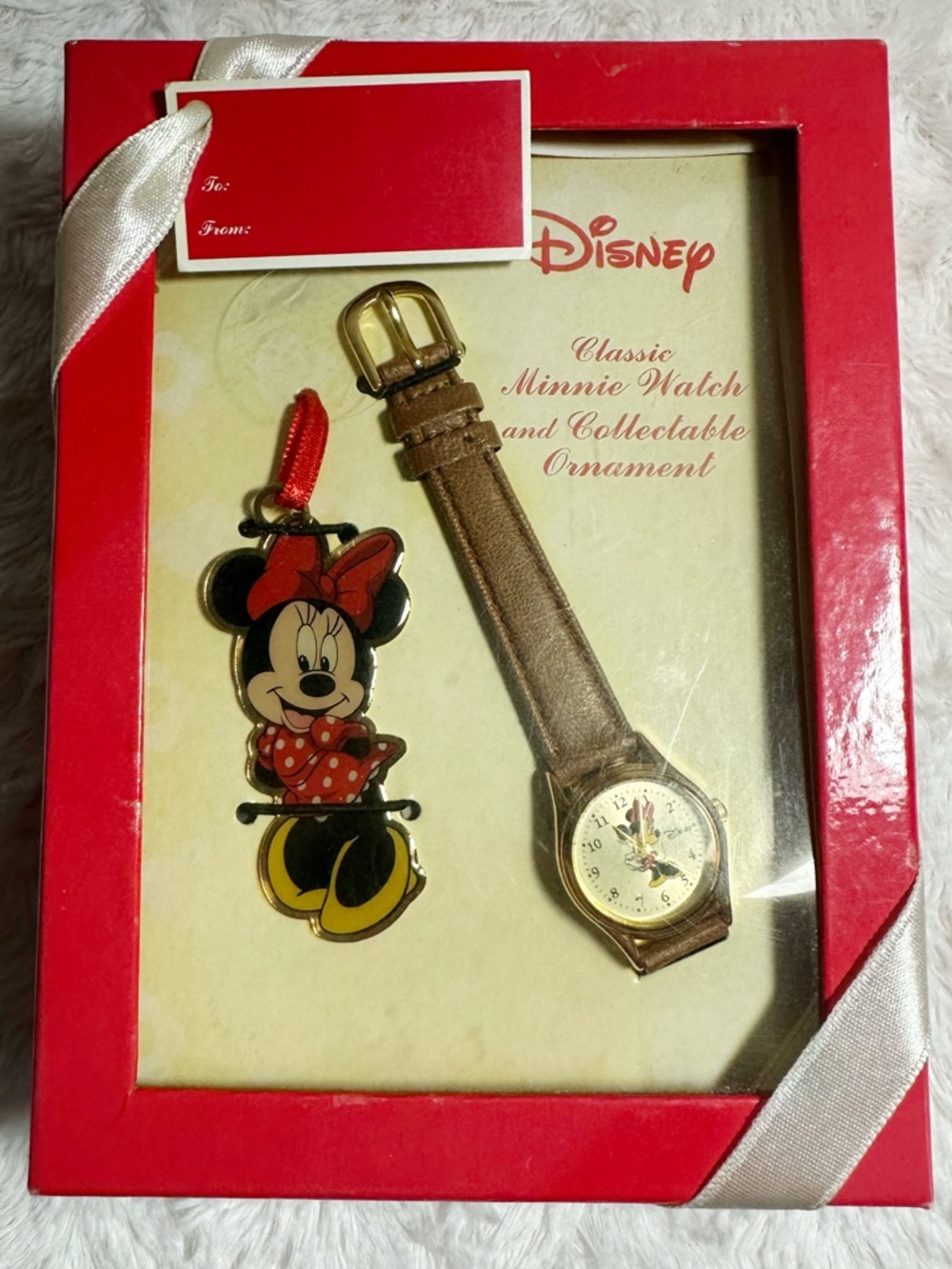 Vintage Disney Minnie Mouse Watch Set